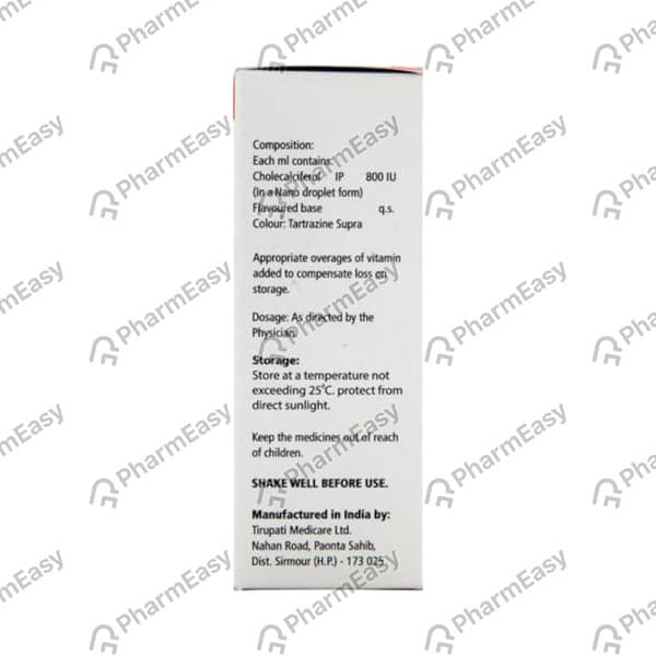 Calshine P 800iu Bottle Of 15ml Oral Drops