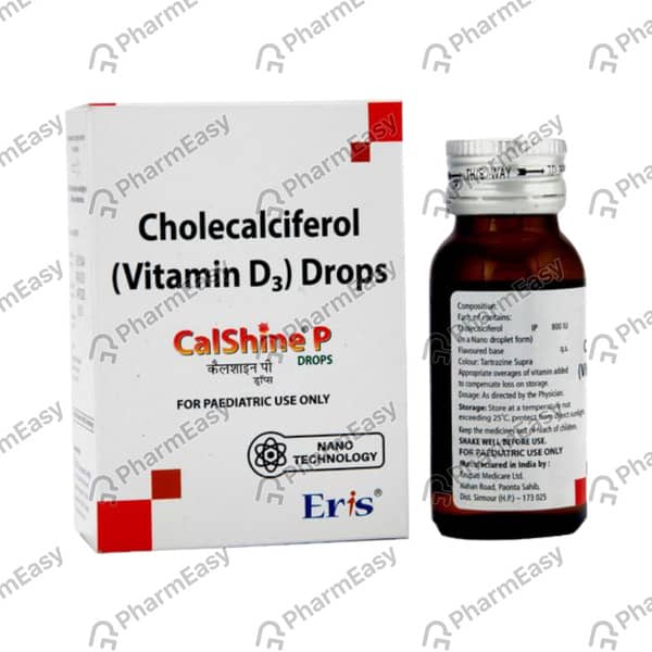 Calshine P 800iu Bottle Of 15ml Oral Drops