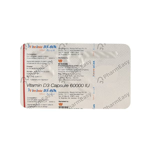 Viminta D3 60k Capsule