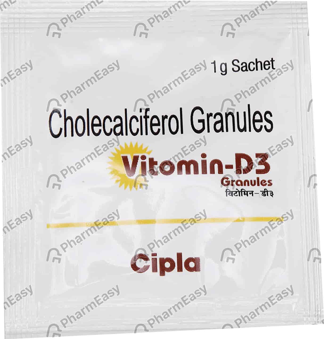 Vitomin D3 Sachet Of 1gm Granules