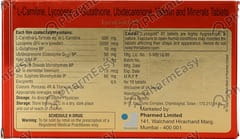 LYCOGOLD XT STRIP OF 10 TABLETS