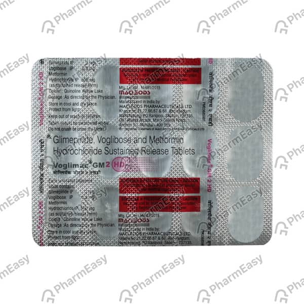 Voglimac Gm 2mg Hd Strip Of 10 Tablets