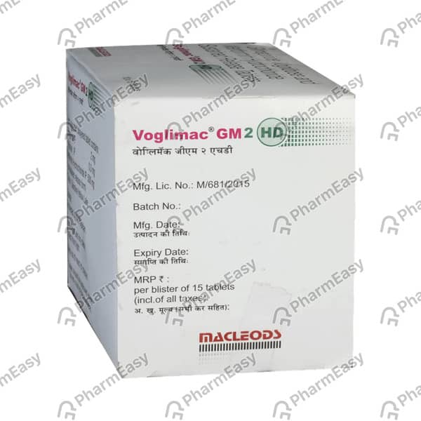 Voglimac Gm 2mg Hd Strip Of 10 Tablets