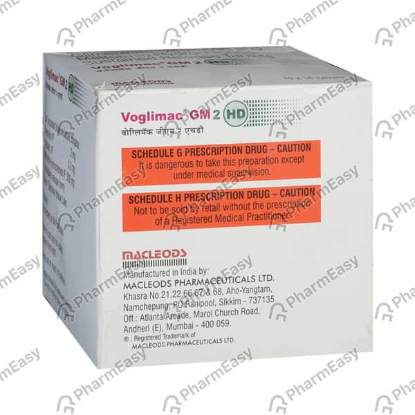 Voglimac Gm 2mg Hd Strip Of 10 Tablets