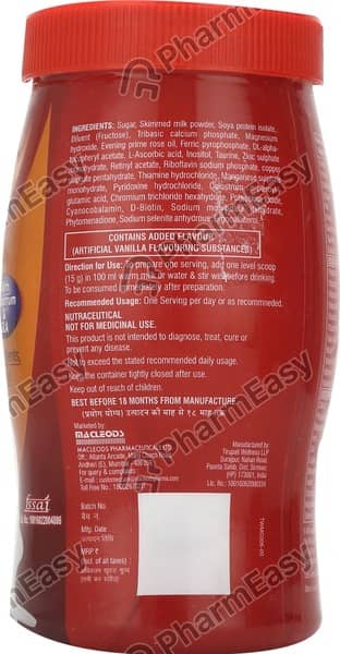 Macprot Vanilla Flavour Bottle Of 200Gm Powder