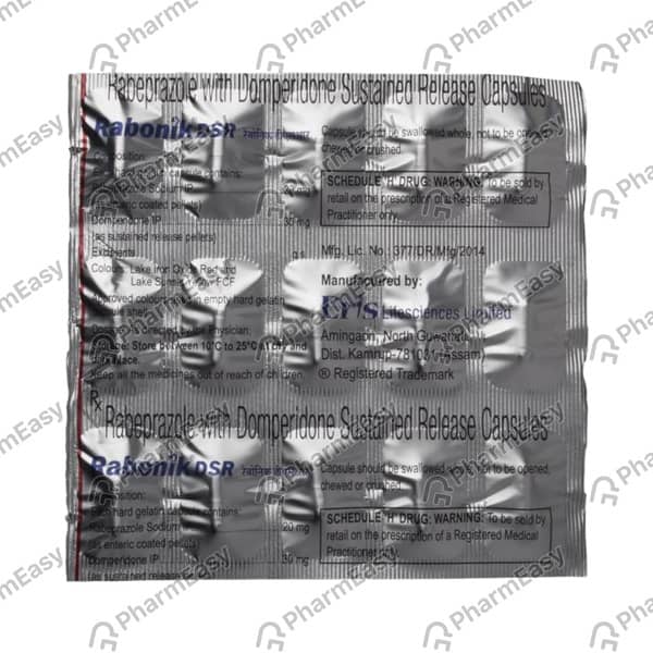 Rabonik Dsr 20Mg Strip Of 10 Capsules