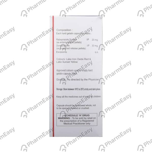 Rabonik Dsr 20Mg Strip Of 10 Capsules