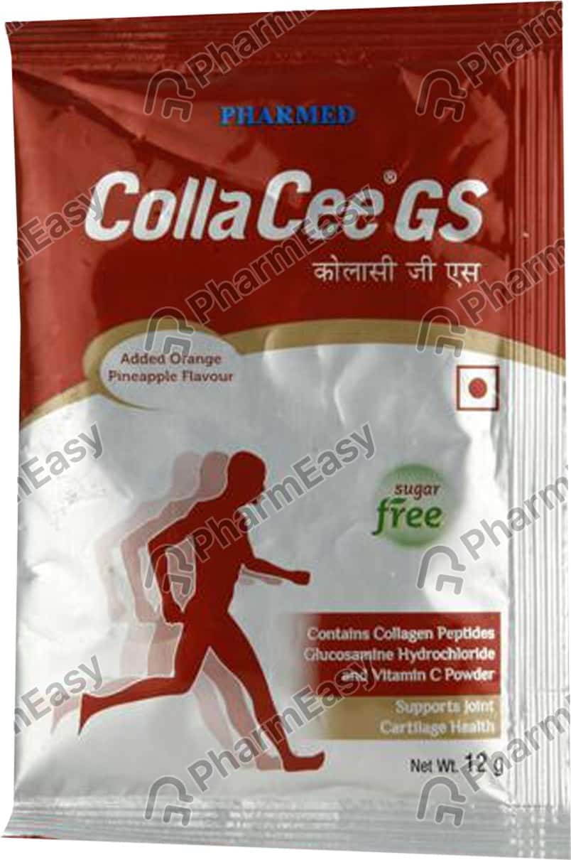Buy Collacee Gs Sachet Of 12 Gm Powder Online at Flat 15 OFF PharmEasy