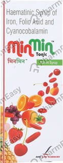 Minmin Tonic Bottle Of 200ml Syrup