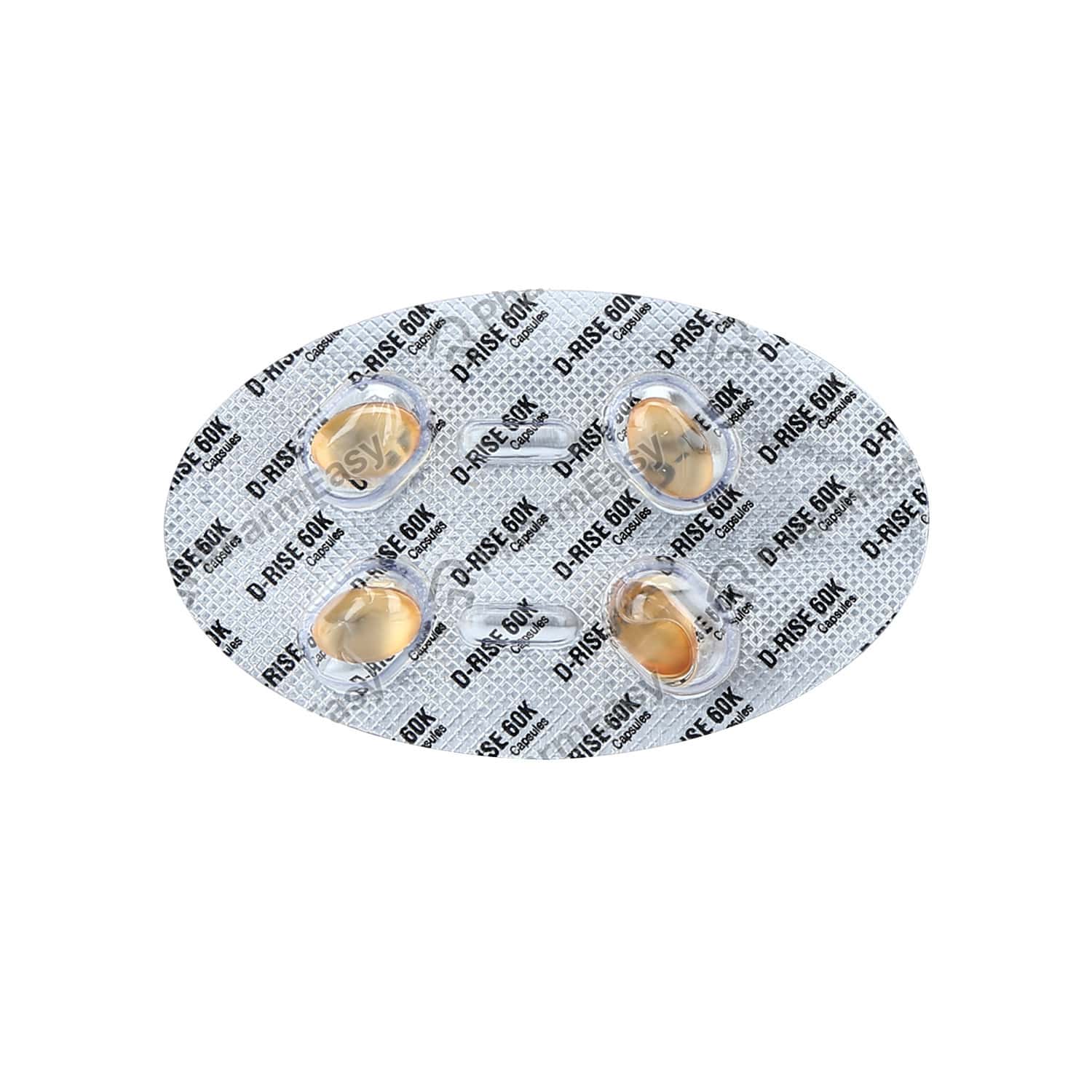 D Rise 60k Strip Of 4 Capsules Uses, Side Effects, Dosage