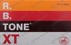 R B Tone Xt Strip Of 10 Tablets