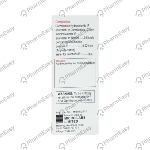 Misopt Bottle Of 10Ml Eye Drops
