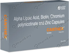 CANTHEX STRIP OF 10 CAPSULES