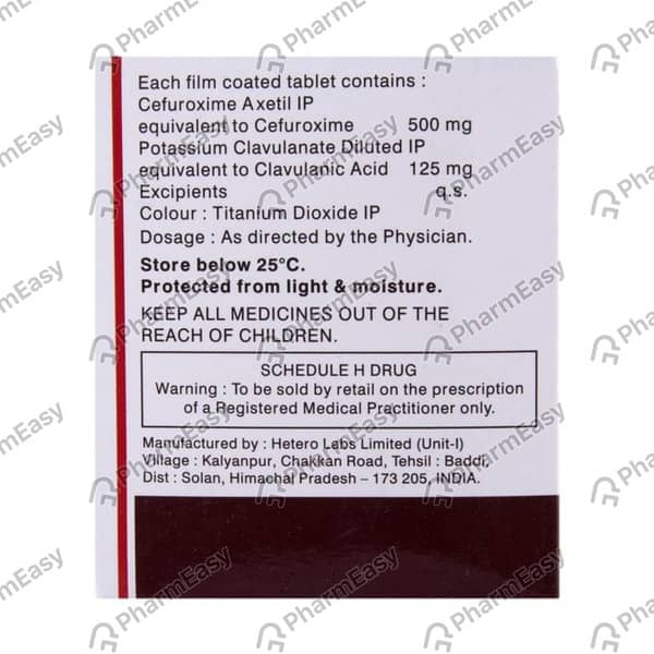 Cetil Cv 500mg Tablet