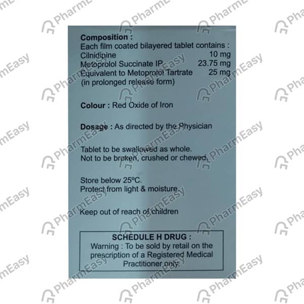 Cilamet Xl 25mg Tablet