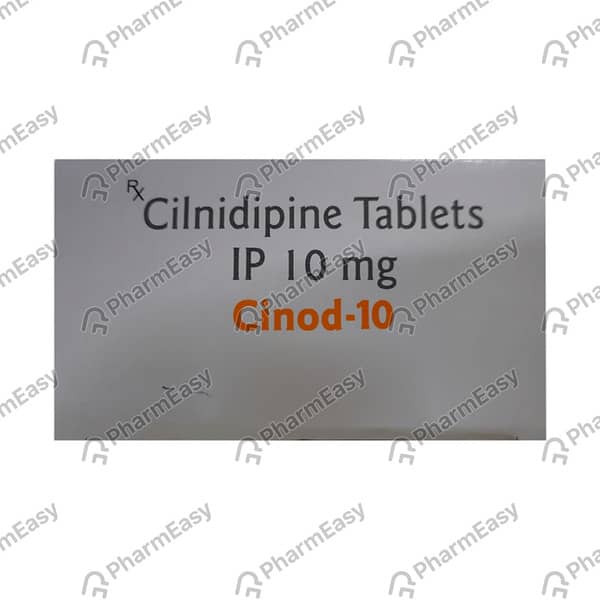 Cinod 10mg Strip Of 10 Tablets