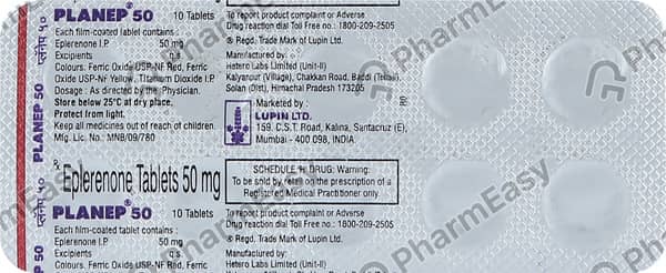 Planep 50Mg Strip Of 10 Tablets