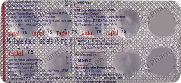Tapal 75mg Tablet