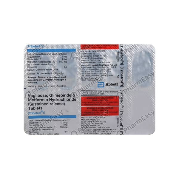 Tribetrol 2Mg Strip Of 10 Tablets