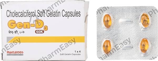 Gen D3 60k Strip Of 4 Capsules