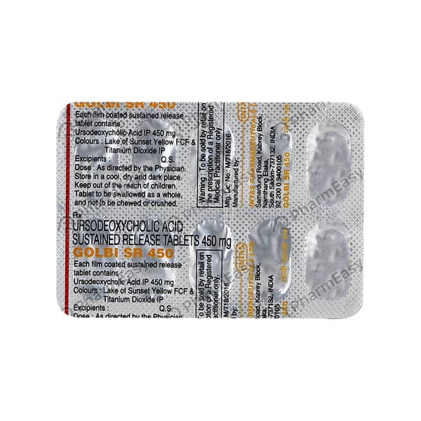 Golbi Sr 450Mg Tablet