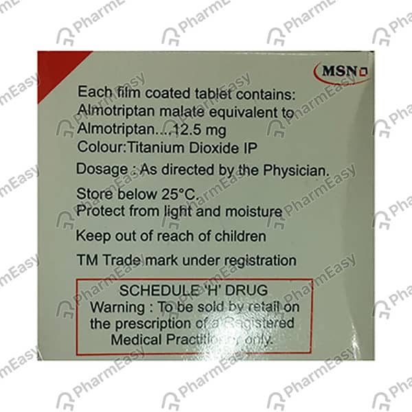 Almotan 12.5mg Strip Of 10 Tablets