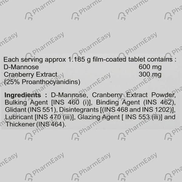 Cranpac D Strip Of 10 Tablets