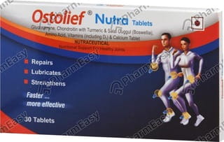 Ostolief Nutra Strip Of 30 Tablets