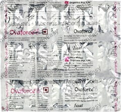 OVAFORCE STRIP OF 15 TABLETS