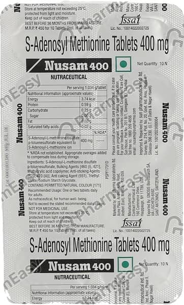 Nusam 400 Tablet