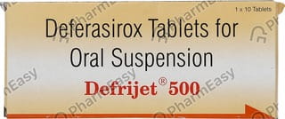Defrijet 500mg Strip Of 10 Tablets