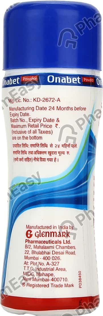 Onabet 2% Bottle Of 50gm Powder