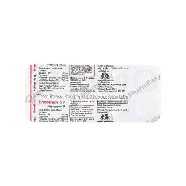 Enzoflam Sv Tablet