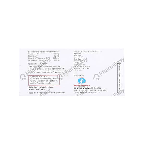 Enzoflam Sv Tablet