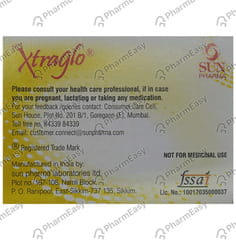 NEW XTRAGLO STRIP OF 10 TABLETS