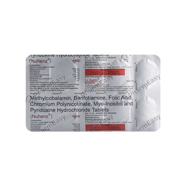 Nuhenz Strip Of 10 Tablets