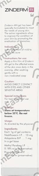 Zinderm An Gel