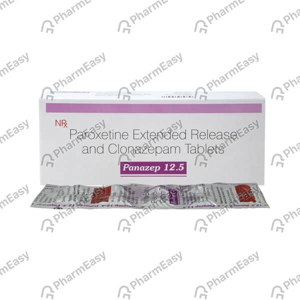 Panazep 12.5mg Strip Of 10 Tablets