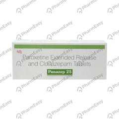 PANAZEP 25MG STRIP OF 10 TABLETS