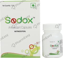 SODOX BOTTLE OF 15 CAPSULES