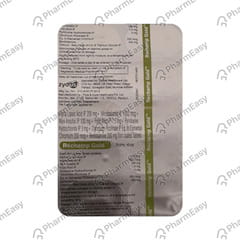 Rechamp Gold Strip Of 10 Tablets