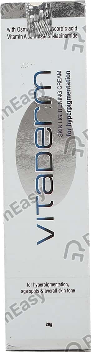 Buy Vitaderm Cream (20) Online at Flat 15% OFF | PharmEasy