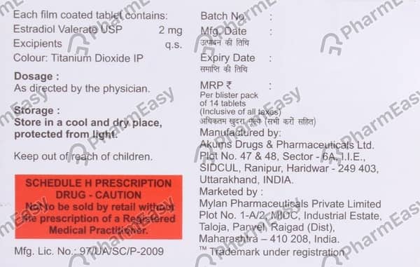 Myestra 2Mg Tablet