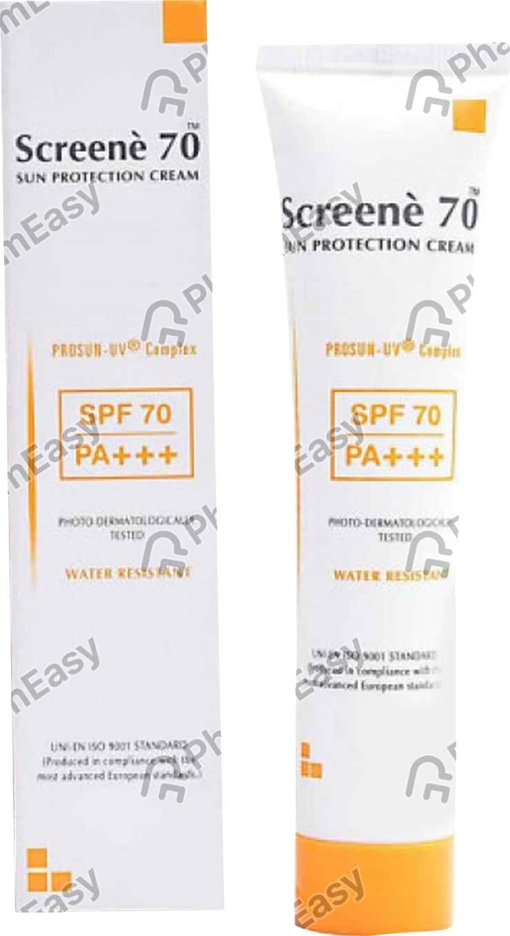 Buy Screene 70 MG Cream (40) Online at Flat 15 OFF PharmEasy