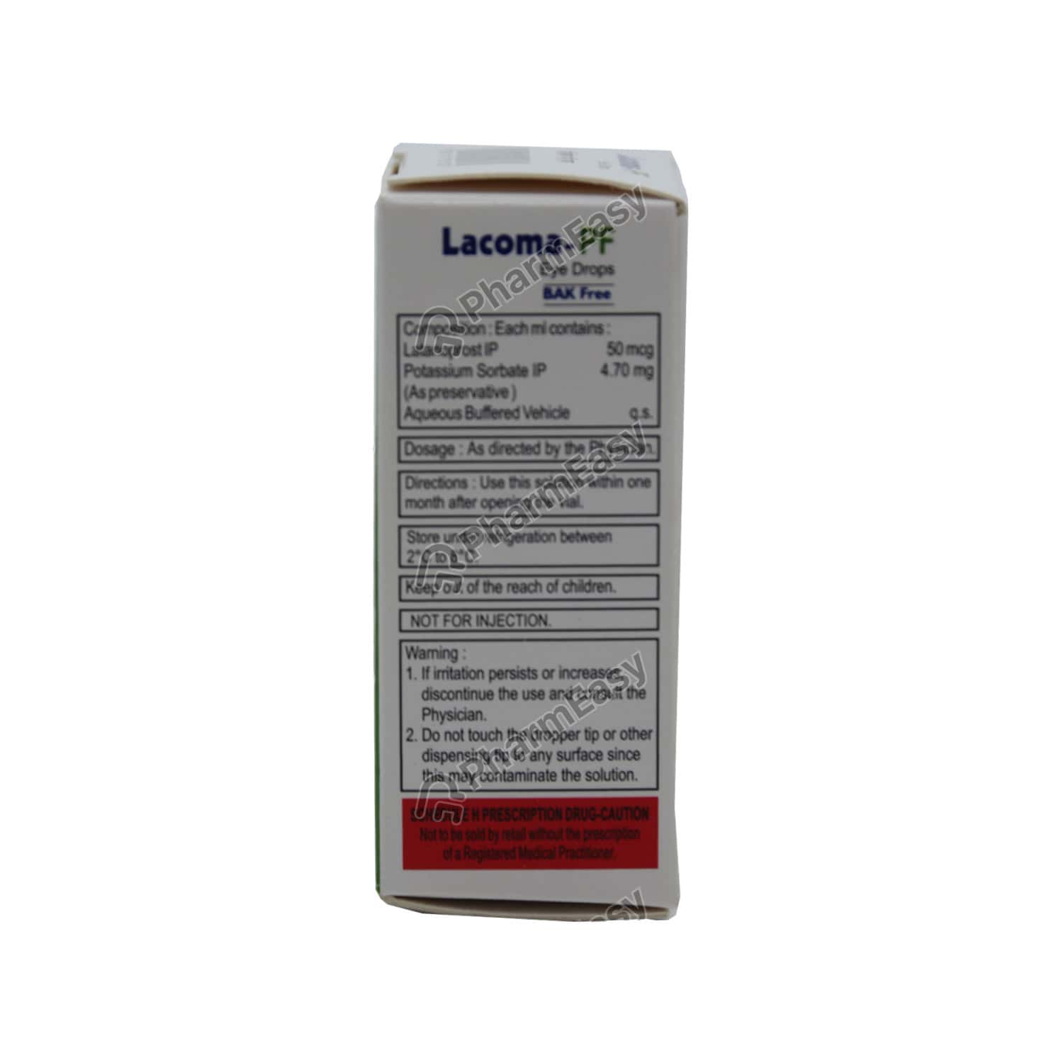 Buy Lacoma Pf 0.01 % Eye Drop (2.5) Online at Flat 18% OFF* | PharmEasy