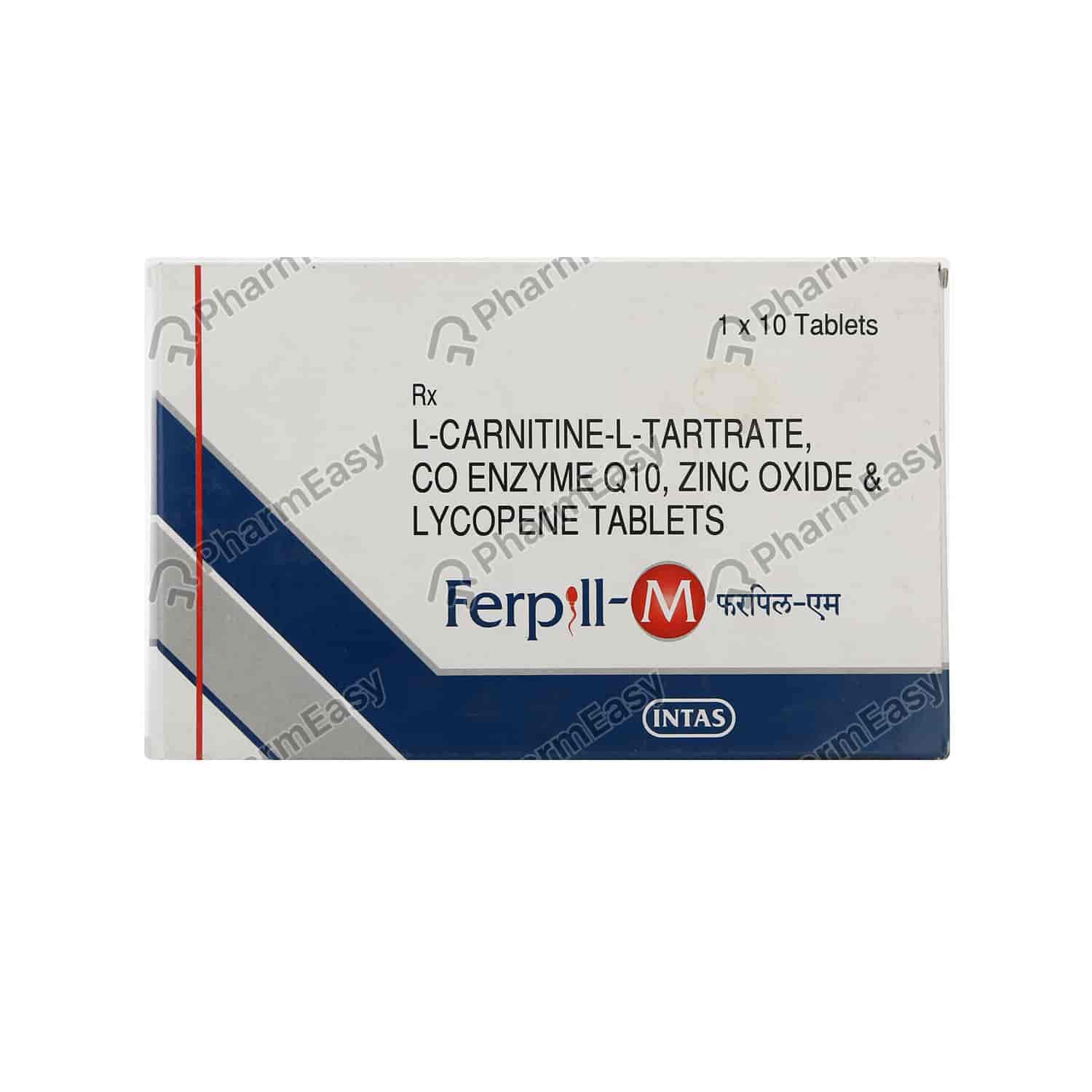 Buy Ferpill M Tab Online at flat 15% off | PharmEasy