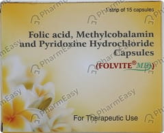 FOLVITE MB STRIP OF 15 CAPSULES