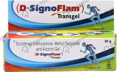 D SIGNO FLAM TUBE OF 30GM TRANSGEL