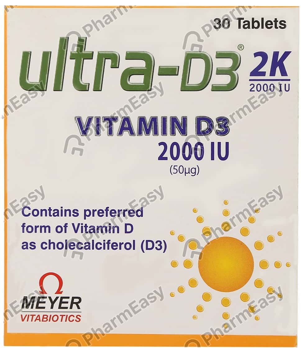 Ultra D3 2k Strip Of 30 Tablets