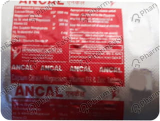 Ancal Strip Of 10 Tablets